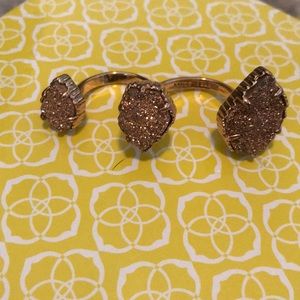 Kendra Scott druzy ring